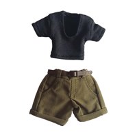 Bothyi - Ropa De Figuras De Acción 1:12 Con Cinturón, Ropa Para Muñecas Para Figuras De Acción De 6 Pulgadas, Estilo A