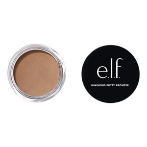 Masilla Luminosa Bronzer E.L.F., Ligera, Vegana Para Verano