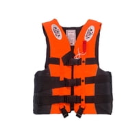 Magideal - Chaqueta De Natación Equipo Deportivo Chaleco Salvavidas Portátil Para Navegación A La Deriva Navegación 2Xl Naranja