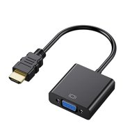Genérico - Adaptador Convertidor Hdmi A Vga Con Plug 3.5 + Cable Audio