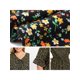 thumbnail image 5 of GRACE & GRANDEUR Blusa de Mujer Talla Grande con Estampado Floral Ditsy, Lazo Frontal, Cuello en V, Manga con Volantes, Top Peplum, Blusa Babydoll de Verano 4X Negro, 5 of 6