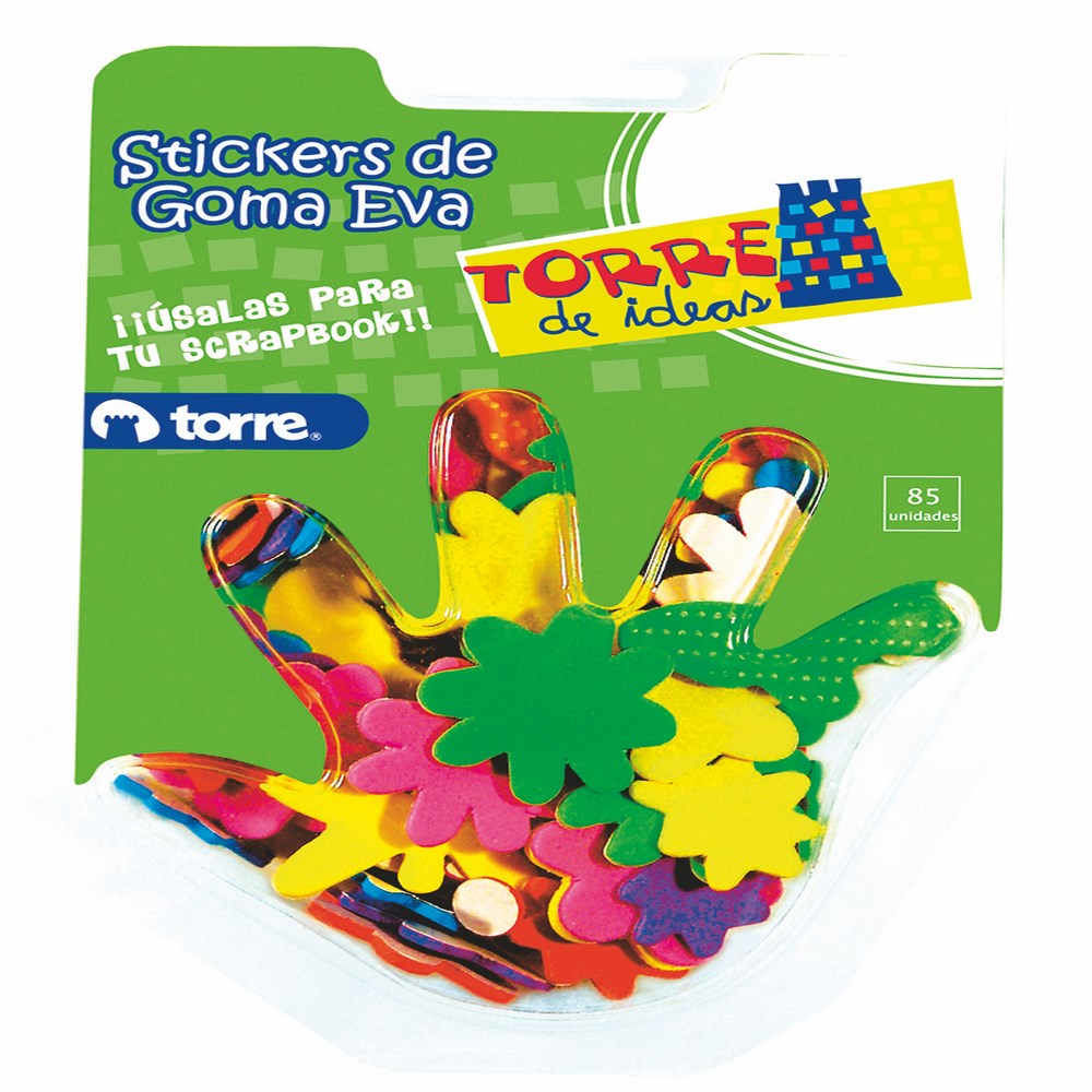 Stickers De Goma Eva 85 Un Torre