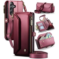 No Brand - Caseme Funda De Cuero Para Samsung Galaxy S25 6.2""