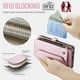 thumbnail image 5 of CaseMe Funda de Cuero for iPhone 17 de 6.3 Pulgadas con Billetera [Bloqueo RFID] con Ranura para Billetes con Zíper y 7 Tarjeteros, Correa de Hombro Magnética de Cuero PU Suave, Funda de Billetera fo, 5 of 11