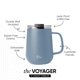 thumbnail image 2 of Taza de café de viaje Simple Modern Voyager 350 ml de acero inoxidable, 2 of 5