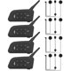 thumbnail image 1 of Auriculares con intercomunicación Bluetooth para casco de moto MIMACLE V4 Plus, 1 of 7