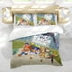 thumbnail image 5 of Película de SMG4 Conjunto de sábanas temático, trío de piezas, cómodo y amigable con la piel, diseño único, regalo de decoración para el hogar para familiares, amigos y fans,173cm *218cm, 5 of 6