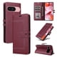 thumbnail image 1 of Premium Wallet Case for Google Pixel 9/9 Pro with Card Slots & Kickstand, Flip Cover Red, 1 of 6