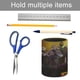 thumbnail image 5 of Mortal Kombat-theme Cylinder Pen Holder Pencil Organizer with Flannel Lining PVC Leather Material Cardboard Base for study work 10*8CM, 5 of 6