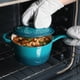 thumbnail image 3 of Sartén Crock-Pot de hierro fundido esmaltado de 3 litros con tapa, color verde azulado degradado, 3 of 5
