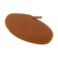 Magideal - Sombrero De Jardín De Lana Para Perros Y Mascotas, Cuerda Elástica Ajustable Para Vacaciones Y Cumpleaños, Accesorios Ligeros Para Fotos, Lavado A Man Marrón