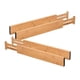 thumbnail image 1 of 4x Separadores De Cajón Ajustables De Bambú Separadores De Organizador De Utensilios Expandibles 43x6x1.5cm, 1 of 5
