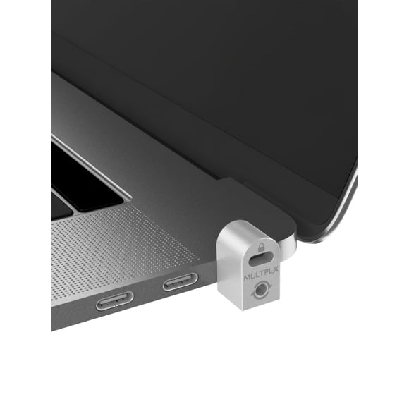 Adaptador de candado para laptop Multplx, ranura de seguridad para MacBook