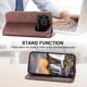 thumbnail image 5 of Funda Flip FOXDOCK para iPhone 17 Pro Max , Estilo Billetera con Diseño Rombo, Correa de Mano y Soporte, Uso Diario, 5 of 6
