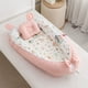 thumbnail image 3 of Nido Colecho Premium Cuna Portátil con Almohada Rosa, 3 of 3