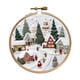 thumbnail image 1 of Bordado Navideño Set de Bastidor Tela Hilos Agujas con Diseño de Navidad para Manualidades Decorativas Fácil de Usar Adecuado para Regalos Y Decoració Aldea, 1 of 5
