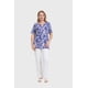 thumbnail image 4 of Polera Mujer Aplicación Print Azul, 4 of 4
