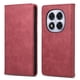 thumbnail image 1 of Funda tipo cartera con bloqueo RFID para Xiaomi Redmi Note 15 Pro Plus Con tapa abatible, portatarjetas, cierre magnético, TPU y soporte Rojo, 1 of 6