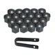 thumbnail image 4 of 20pcs Universal 19mm Cubiertas De Tuerca De Rueda Tapas De Tuerca De Tuerca Protector De Tornillo Otros, 4 of 5