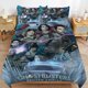 thumbnail image 1 of x305 Ghostbusters Frozen Empire Bed Duvet Cover Microfiber Bedding Sets 3D Printed Lightweight 3 Piece Comforter Sets, 1 Duvet Cover And 2 Pillow Shams for Kids Boys Girls 79"x90" jn305, 1 of 5