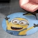 thumbnail image 4 of Minions Alfombra Redonda de Felpa Coral, Antideslizante, No Desprende Pelusas, Lavable y Duradera para Salón, Dormitorio y Habitación de Niños 60cm, 4 of 6