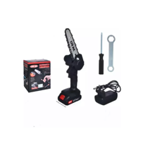 Genérico - Mini Motosierra Eléctrica Inalámbrica Portátil De 6 Pulgadas