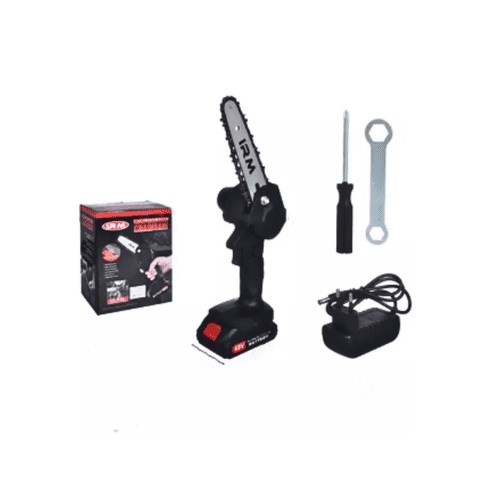 Genérico - Mini Motosierra Eléctrica Inalámbrica Portátil De 6 Pulgadas