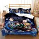 thumbnail image 1 of Demon Slayer Duvet Cover Nezuko Tanjirou Bedding Set Double Adult Kids Quilt Cover, 1 of 5