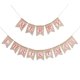 thumbnail image 3 of Merry Christmas Snowflake Burlap Bunting Banner colgando Garland decoración de Navidad, 3 of 5