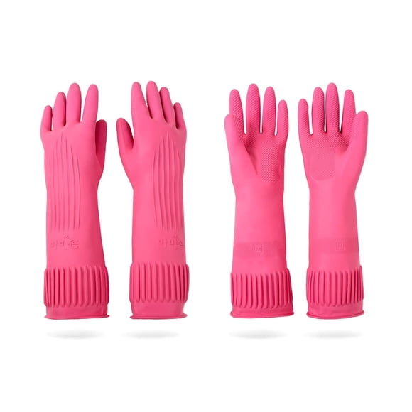 Guantes Lavaloza Mamison de Látex de 13,7 Pulgadas