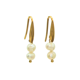 thumbnail image 1 of Aros Ula perlas de rio chapadas en oro 18k Riviere, 1 of 3