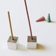 thumbnail image 4 of Portaincienso Nippon Kodo Cubo Plateado de Latón 1,5 cm, 4 of 5