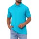 thumbnail image 4 of INSPIRE CHIC Camisas Polo para Hombre de Manga Corta, Ajuste Regular Ligero, Casual de Negocios, Camisa de Golf Sólida 2XL Azul Brillante, 4 of 5