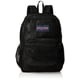 thumbnail image 1 of Mochila JanSport Eco Mesh negra de 43 x 32 x 15 cm con funda para portátil, 1 of 5