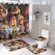 thumbnail image 1 of Set de Baño 4 Piezas Max y los Caballeros de la Medianoche Desmarcar, 1 of 6