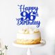 thumbnail image 4 of Decoración para tartas Kaoenla Happy 96th Birthday 96 años, color azul, 4 of 6