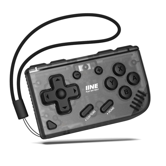 Controlador inalámbrico IINE Mini Retro para Switch/OLED, PC, Android e IOS