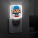thumbnail image 4 of Pocoyo Luz nocturna LED con sensor de anochecer a amanecer para dormitorio, baño, pasillo, escaleras - Lámpara LED nocturna de enchufe, 0.5W - 1 pieza, 4 of 6