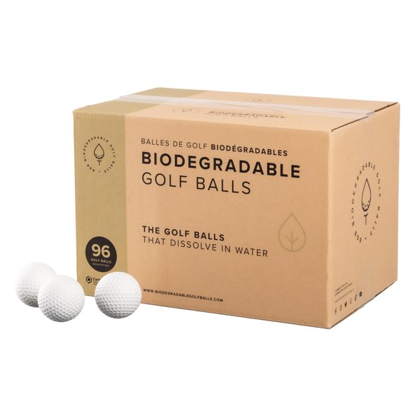 Pelotas De Golf Biodegradables Solubles En Agua 96 Unidades
