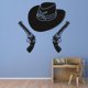 thumbnail image 2 of Decomural Cowboy Hat And Guns Wild West WS-32944, 2 of 2