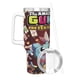thumbnail image 3 of El Asombroso Mundo de Gumball Vaso aislado de acero inoxidable con asa, diseño temático, regalo para familia, amigos y fans; incluye pajita y encaja en el portavasos estándar, 40 oz, 3 of 6