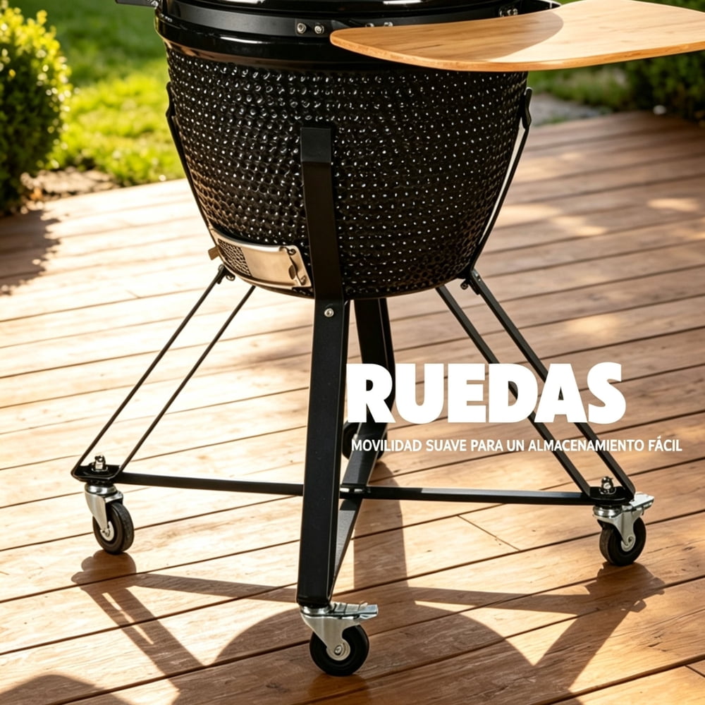Expert Grill FT21 Kamado 3 en 1 Negro, foto 8