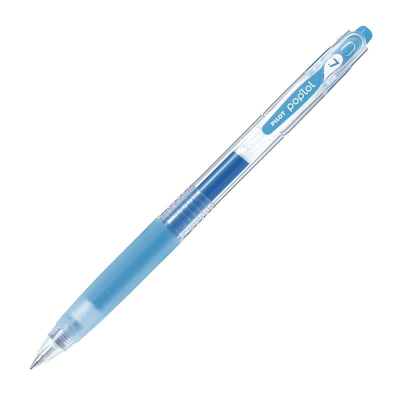 Pilot - 12 Un. Lapiz Gel Pop´lol Azul Agua 0.7 Mm.