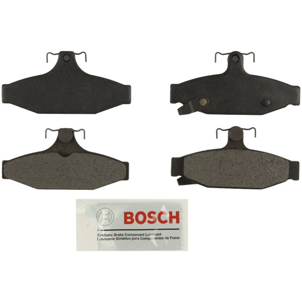 Juego de pastillas de freno de disco Bosch BE295 azul semimetálico para Chevrolet Corvette