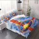 thumbnail image 1 of 3pcs Watercolor Style Logo Design Duvet Cover Set - Bedding Set 1 * Duvet Cover + 2/1 Pillowcases No Filler Included, 1 of 1