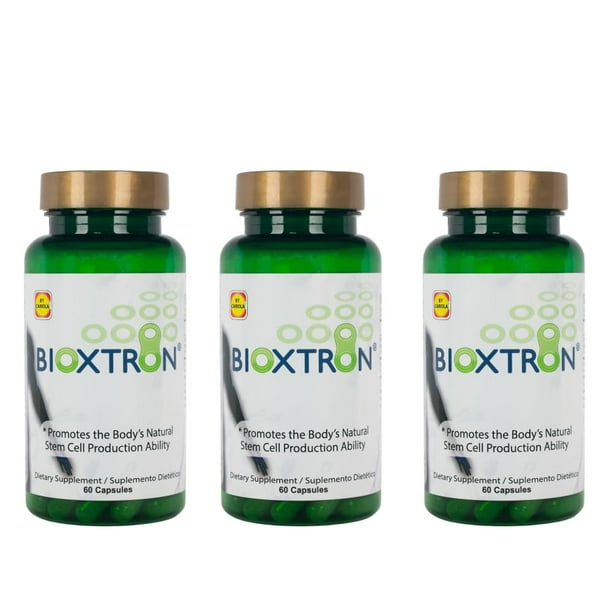 Suplemento Bioxtron Natural AFA Stem Cell 60 cápsulas x 3 | Lider