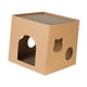 thumbnail image 1 of Caja Para Gatos Cama Para Gatos Caja De Cartón Corrugado Para Gatos Para Interiores Animales Pequeños Conejo Marrón L, 1 of 5