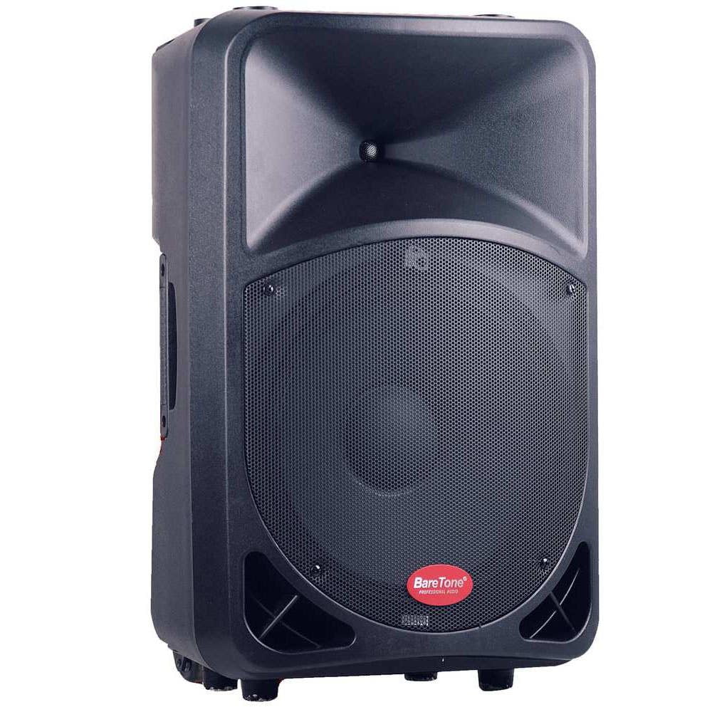 Baretone - Bafle 1515 Bwr Con Micrófonos 250w Negro