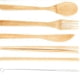 thumbnail image 2 of Cubiertos biodegradables, set de 6 utensilios Cuadros, 2 of 2