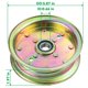 thumbnail image 3 of Polea tensora POSEAGLE para Husqvarna – Pack de 2 unidades 589766102, 3 of 9